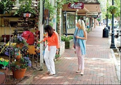 Shopping in highlands nc
