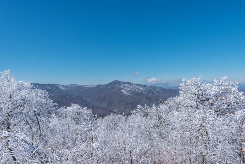 Winter Vista on the Blue Ridge Parkway