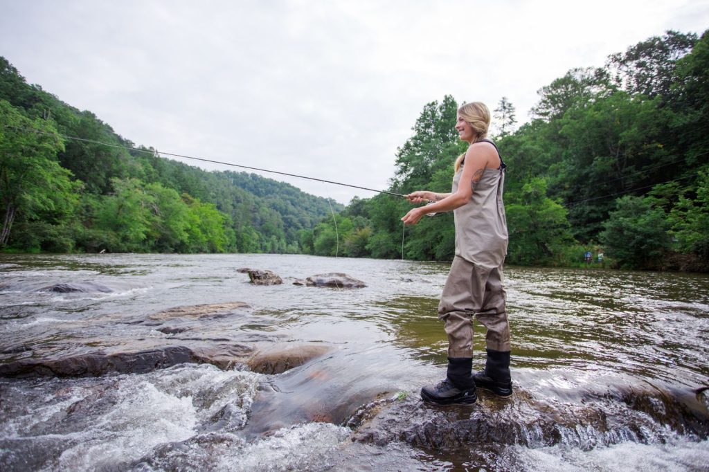 fly fishing in Jackson County