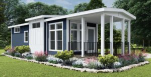 sunset retreat exterior by tiny life homes