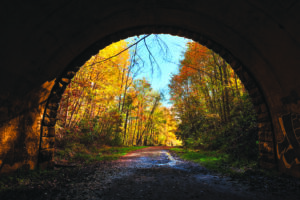 The road to nowhere in Bryson City