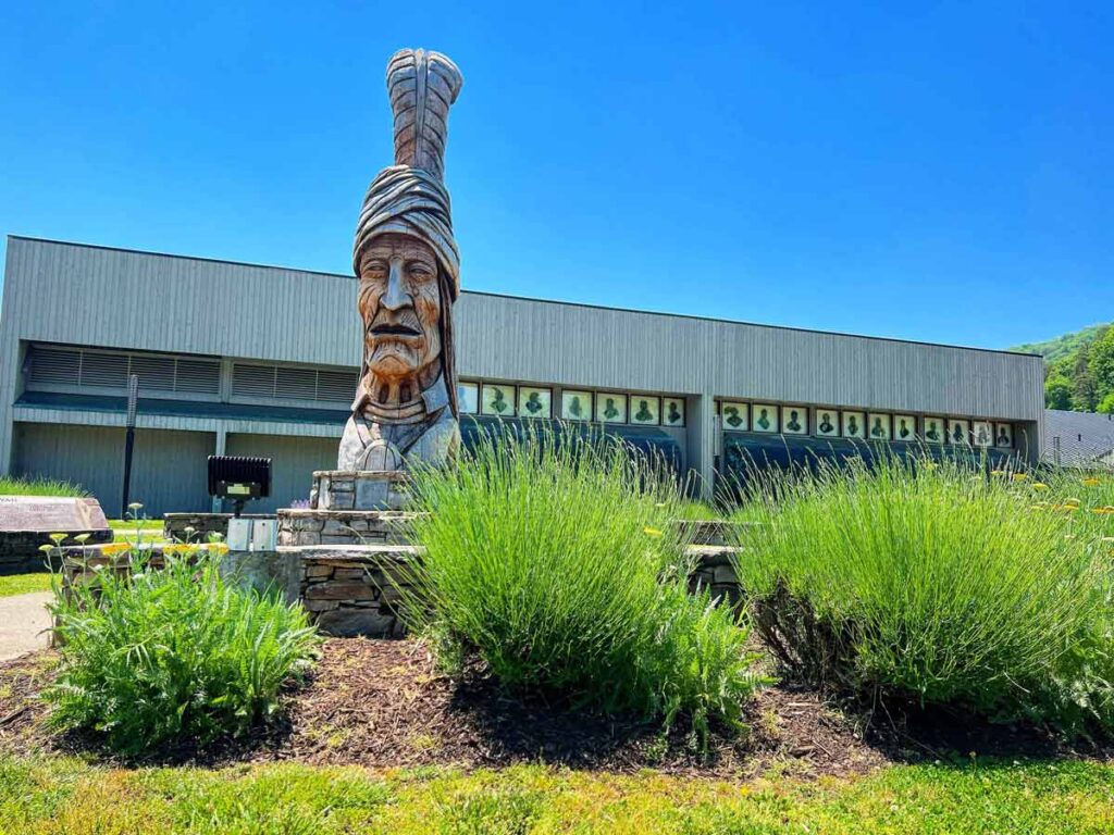 Exterior of the Museum of the Cherokee People